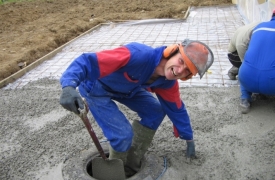 Terrasse en beton