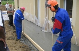 Terrasse en beton