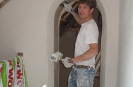 Plastering